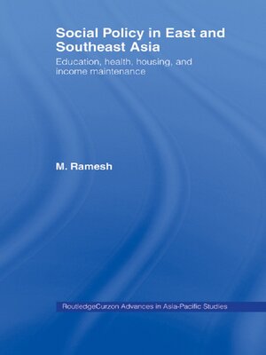 cover image of Social Policy in East and Southeast Asia